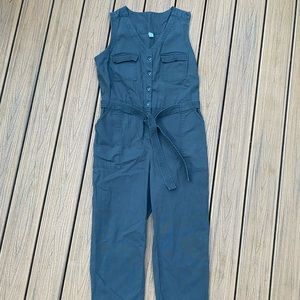 Old Navy Utility Charcoal Jumpsuit